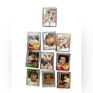 Vintage Baseball Trading Cards Collection